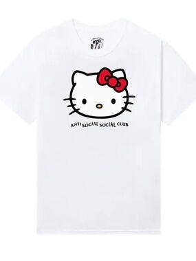 Anti Social Social Club x Hello Kitty And Friends T-Shirt White